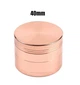 Кухонна металева баночка - гріндер з магнітною кришкою, ручний млин для подрібнення сухих трав / спецій / тютюну, 40 мм, рожевий "М" (92366212) - зображення 7