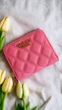 Кошелек Guess Giully Small Zip Around Wallet розовый - изображение 1