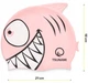 Шапочка для плавания TSUNAMI Shark детская Pink (P-5905973401821) - изображение 5