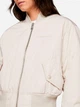 Бомбер женский Tommy Hilfiger 141793449 L Молочный (1159815270) - изображение 4