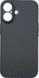 Чохол для смартфона BeCover Carbonite Case MagSafe для Apple iPhone 16 Black (BC_712067) - зображення 1