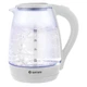 Электрочайник Satori SGK-4105-WT стеклянный 1.8L 1500W - изображение 1