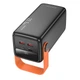 Павербанк 50000mAh с быстрой зарядкой 22.5W и фонарем BOROFONE BJ66A |2USB/1Type-C| Черный - изображение 4