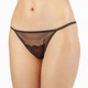 Трусики-стрінги жіночі з сіточки та мережива Felisiya Lingerie Шоколадний 222-111c М - зображення 1