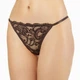 Трусики-стрінги жіночі мереживні Felisiya Lingerie Шоколадний 204-111 S - зображення 1
