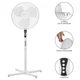Вентилятор підлоговий CLATRONIC VL 3603 WHITE - изображение 1