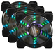 Набор Frime RGB-вентиляторов + Fun hub + ДУ Frime Iris Flicker KIT (414964) - изображение 4