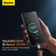 Кабель Type-C на USB з підсвічуванням Baseus CoolPlay Series Fast Charging (2m, 100W, 6A, 480 Mbps). Orange - зображення 9