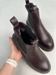 Жіночі демісезонні челсі ShoesBand Амарантові натуральна шкіра 39 (25,5 см) (S27021д) - зображення 8
