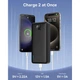 Павербанк Baseus Airpow 20000 mAh 20W Быстрая зарядка Quick Charge 3.0/Power Delivery 3.0 (P10022804113-00) Черный - изображение 6