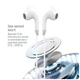 Навушники ColorWay 3.5 mm Wired Earphone Sound Wave White - зображення 4
