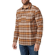 Рубашка тактическая 5.11 Tactical® Lester Flannel Plaid Long Sleeve Shirt M Dark Earth Plaid - изображение 3