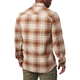 Рубашка тактическая 5.11 Tactical® Silverwood Flannel Plaid Long Sleeve Shirt L Sand Dune Plaid - изображение 4