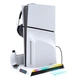 Док-станция iPega для PS5 Slim RGB Lights Multi functional charge stand PG-P5S006 - изображение 2