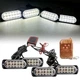 Маячки проблискові 12 LED білі 12-24В стробоскоп з пультом керування - зображення 1
