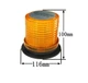 Мигалка жовта 12/24V RD-213 6W у прикурювач із магнітним кріпленням - зображення 7