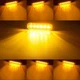 Стробоскоп жовтий 6 led 12-24В додатковий жовтий маячок 1шт - зображення 2