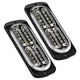 Світлодіодний стробоскоп синій 20 LED 12-24V проблисковий маячок додатковий 1шт. - зображення 3