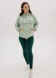 Лосины в рубчик с регулировкой для беременных HN L/XL Изумрудный 620218 - изображение 4
