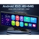 Відеореєстратор на торпедо 10.26" 4K Full HD сенсор 4G Sім GPS Android Wi-Fi Carplay Android Auto FM-трансмітер 2 камери TР99 - изображение 5