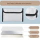 Огнестойкая сумка конверт для документов Supretto 38x28 см Серый (8964-0001) - изображение 5