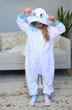 Пижама Кигуруми Kigurumi Драко Беззубик Дневная Фурия Для Девочки Детей И Подростков Белый 130-145 см (1085/1) - изображение 1