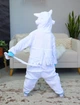 Пижама Кигуруми Kigurumi Драко Беззубик Дневная Фурия Для Девочки Детей И Подростков Белый 130-145 см (1085/1) - изображение 5