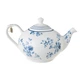 Чайник фарфоровий заварювальний Laura Ashley BLUEPRINT, об'єм 1,6 л, білий з синіми трояндами (178673) - зображення 3