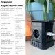 Универсальный сетевой удлинитель RZTK Power Hub Wireless 15W + 3 USB-A + USB-С (PD20W) Black 2 м - изображение 10