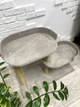 Когтеточка с двумя лежанками для кошек 72*83*35 см Мокко - изображение 3