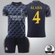 Футбольна форма Lion SPORT Real Madrid ALABA (Реал Мадрид Алаба) розмір 20 на зріст 115-125 см, вік 6-8 років темно-синій-жовтий - зображення 1