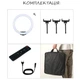 Кільцева LED лампа Ring Light RL-21 для селфі 54см з тримачем на 3 телефони, пультом дистанційного керування -LSR-54. - зображення 11
