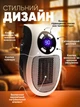Обогреватель портативный Portable Heater 500 Вт с LCD-дисплеем и пультом управления компактный настенный тепловентилятор мини дуйка - изображение 4