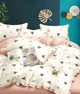 Комплект постільної білизни Soho Elle Євро 200х230 см Cream Bant Сатин (A130210) - зображення 1