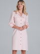 Плаття-сорочка жіноче Figl M849 S Рожеве (5902194404341/5902982010167) - зображення 1