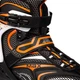 Роликові ковзани для швидкої їзди Nils Extreme NA1060S роз. 42 чорно-оранжевий - зображення 6