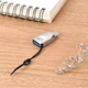 Адаптер переходник Type-C на USB скоростной USB 3.0 HOCO Type-C OTG (USB 3.0, 5Gbps). Silver - изображение 4