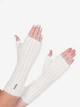 Митенки женские вязаные Malisa Сони 10-5018-DM-95 One Size Молочные - изображение 1