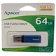 Флеш память 64Gb Apacer AH25C Blue USB3.2 (58453) - изображение 1