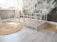 Детская деревянная кровать Монтессори BUSY WOOD на ножках Модель 10, Размер 160х80 см, Серый - изображение 9