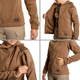 Жіноча флісова куртка Helikon-Tex Cumulus - Heavy Fleece Coyote brown XL (H2115-11/XLR) - зображення 4