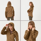 Женская флисовая куртка Helikon-Tex Cumulus - Heavy Fleece Coyote brown XS (H2115-11/XSR) - изображение 6