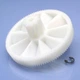 Шестерня мясорубки Braun Power Plus G1300, G1500, G3000, G1100 большая предохранительная белая - изображение 1