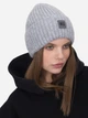 Шапка Malisa Чиз 15-1503-CZ-163 54-58 Серая - изображение 1