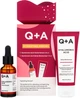 Подарунковий набір для зволоження шкіри Q+A Hydrating Heroes Gift Set Сироватка для обличчя 30 мл + Зволожуючий крем 75 мл (5060486268368) - зображення 1