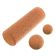 Набір масажний Corkwood Ball & Roller пробкове дерево, для йоги, фітнесу, масажу (FI-0094-1115-1116) - зображення 1