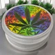 Гриндер для подрібнення тютюну Grinder Handmuller Leaf Fall Plastic White - зображення 1