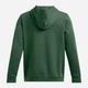 Худи утепленное мужское Under Armour Ua Essential Fleece Hoodie 1373880-301 L Зеленое (197777217882) - изображение 5