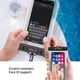 Водонепроникний чохол Tech-Protect UWC7 Universal Waterproof для телефонів 6.9" Black/Orange (5906302309573) - зображення 2