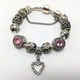 Браслет Pellegrini с композицией подвесов Royal Pink 18 см (RP_018) - изображение 1